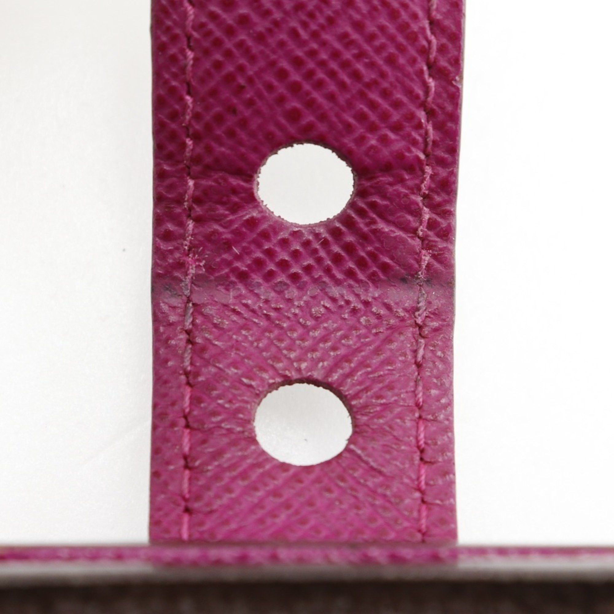 Louis Vuitton Louis Vuitton Compact zip bifold wallet Monogram Perforated M95188 canvas Fuchsia 2006 Brown/Pink MI0036 Snap button Women's Size ONE SIZE - 15 Thumbnail