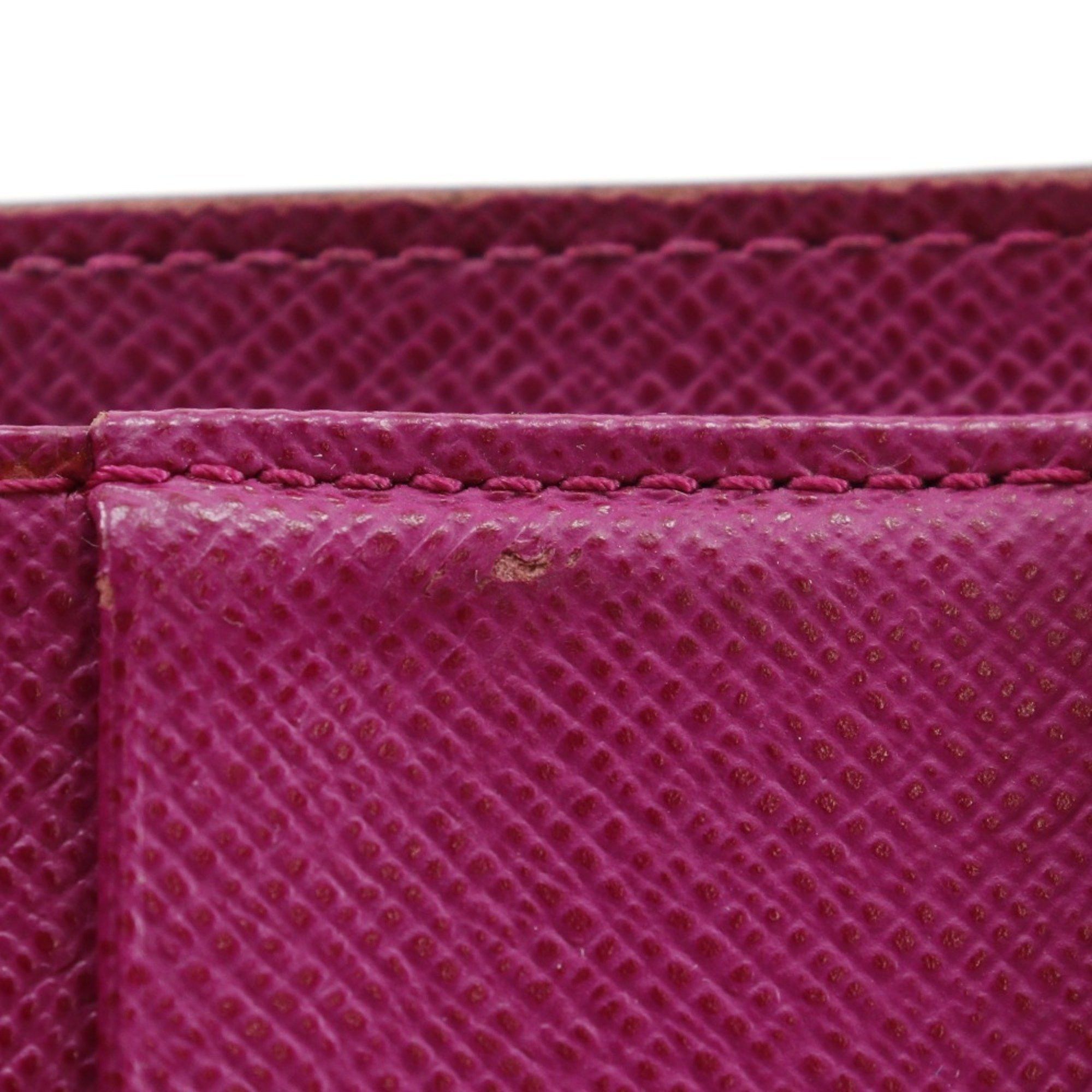 Louis Vuitton Louis Vuitton Compact zip bifold wallet Monogram Perforated M95188 canvas Fuchsia 2006 Brown/Pink MI0036 Snap button Women's Size ONE SIZE - 12 Thumbnail