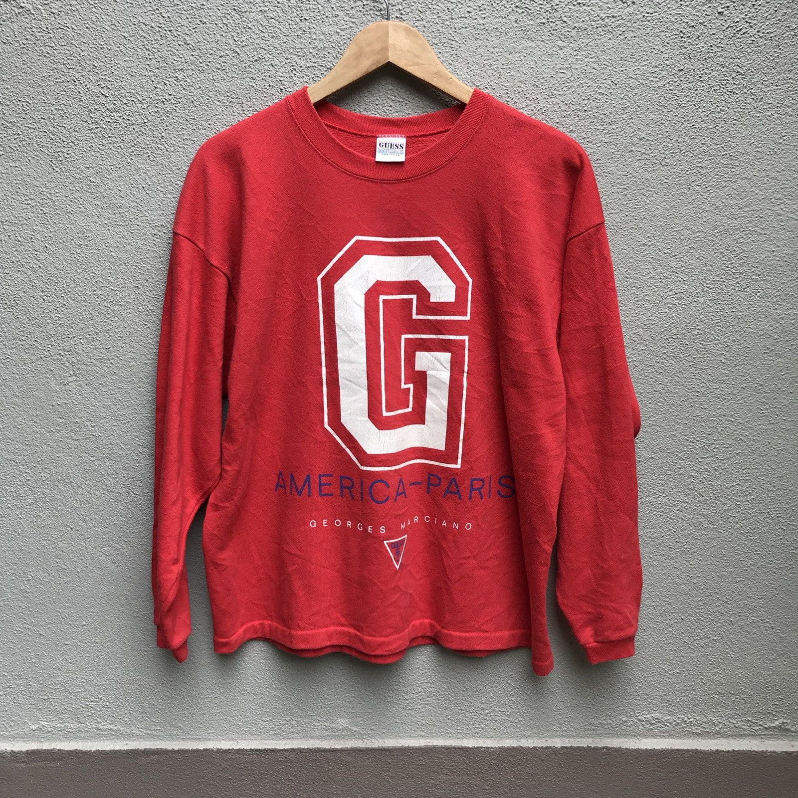 Guess Vintage GUESS Georges Marciano Usa Crewneck Size US M / EU 48-50 / 2 - 1 Thumbnail