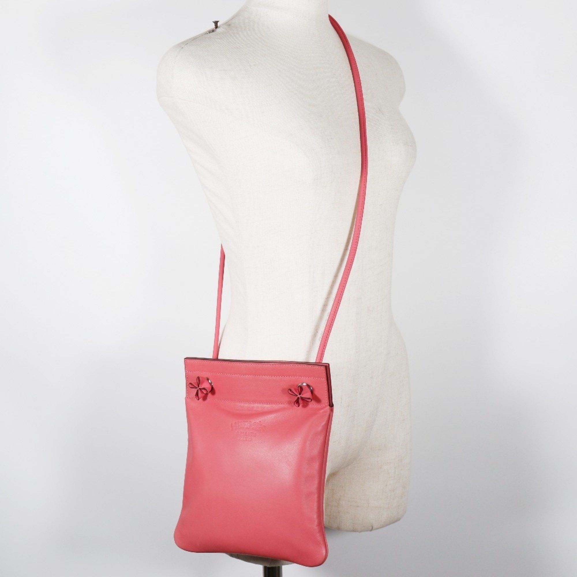 Hermes Hermes Aline Shoulder Bag Calfskin 2019 Pink D Mini Women's Size ONE SIZE - 9 Thumbnail