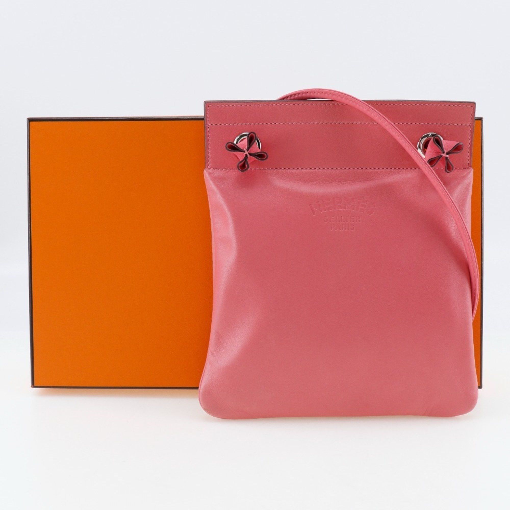 Hermes Hermes Aline Shoulder Bag Calfskin 2019 Pink D Mini Women's Size ONE SIZE - 10 Thumbnail