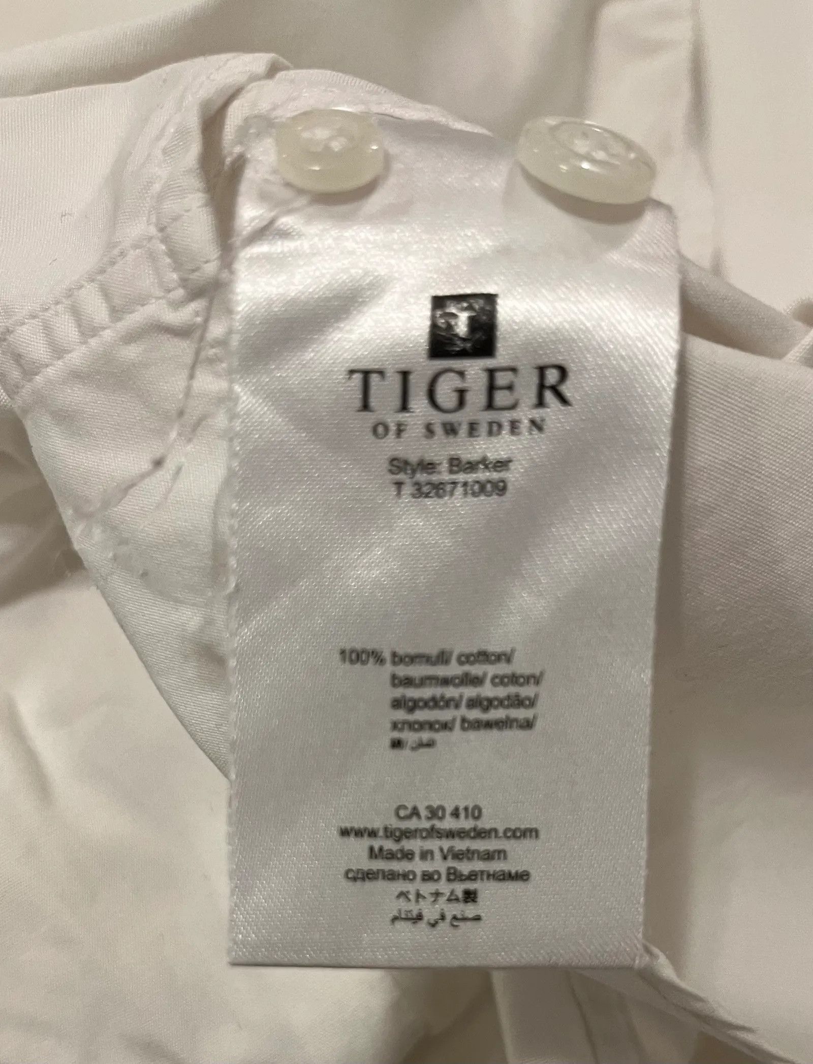 Tiger of Sweden Tiger of Sweden Barker Shirt Size US M / EU 48-50 / 2 - 3 Thumbnail