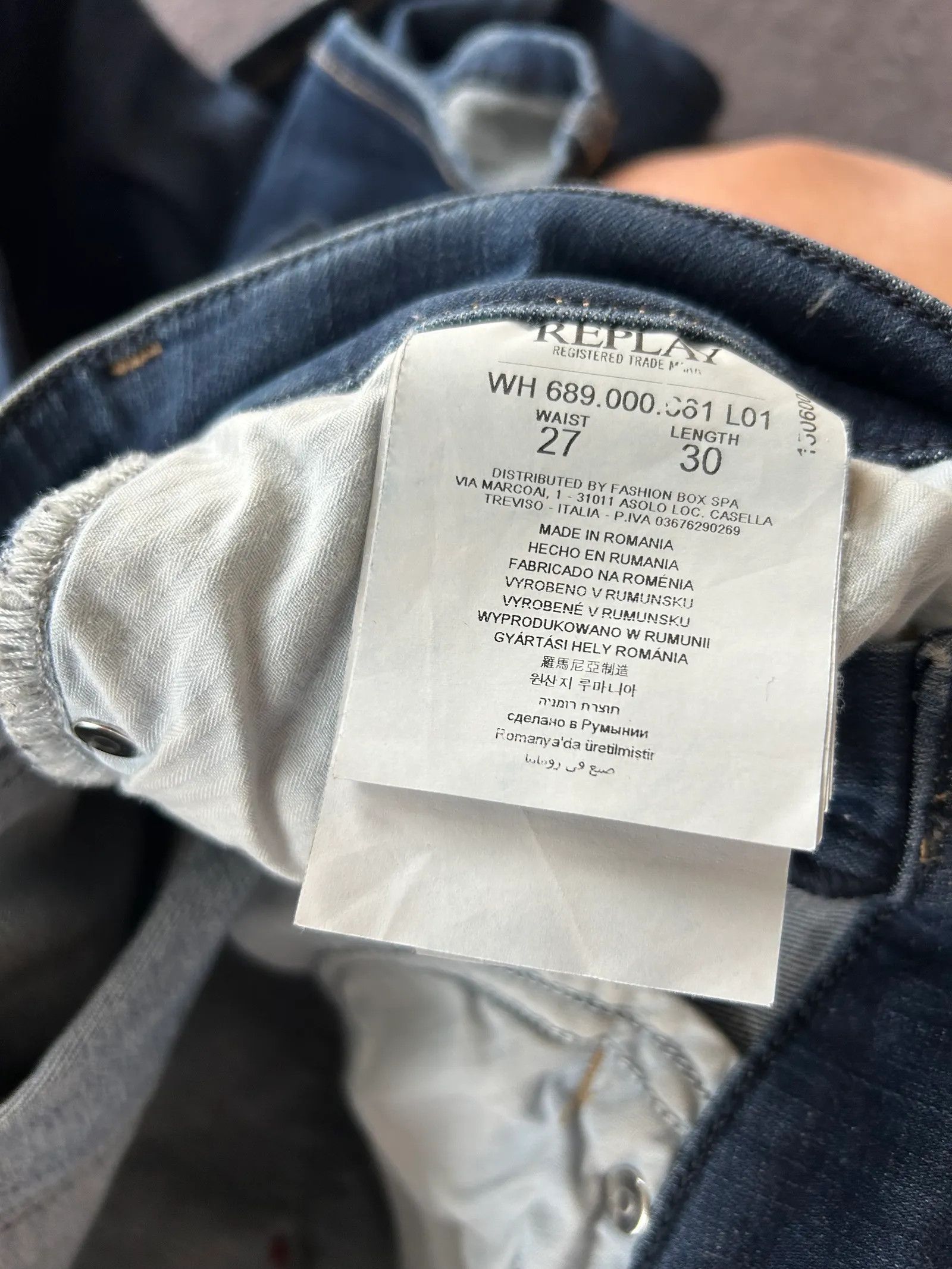 Replay Replay Jeans Size 27" / US 4 / IT 40 - 3 Thumbnail