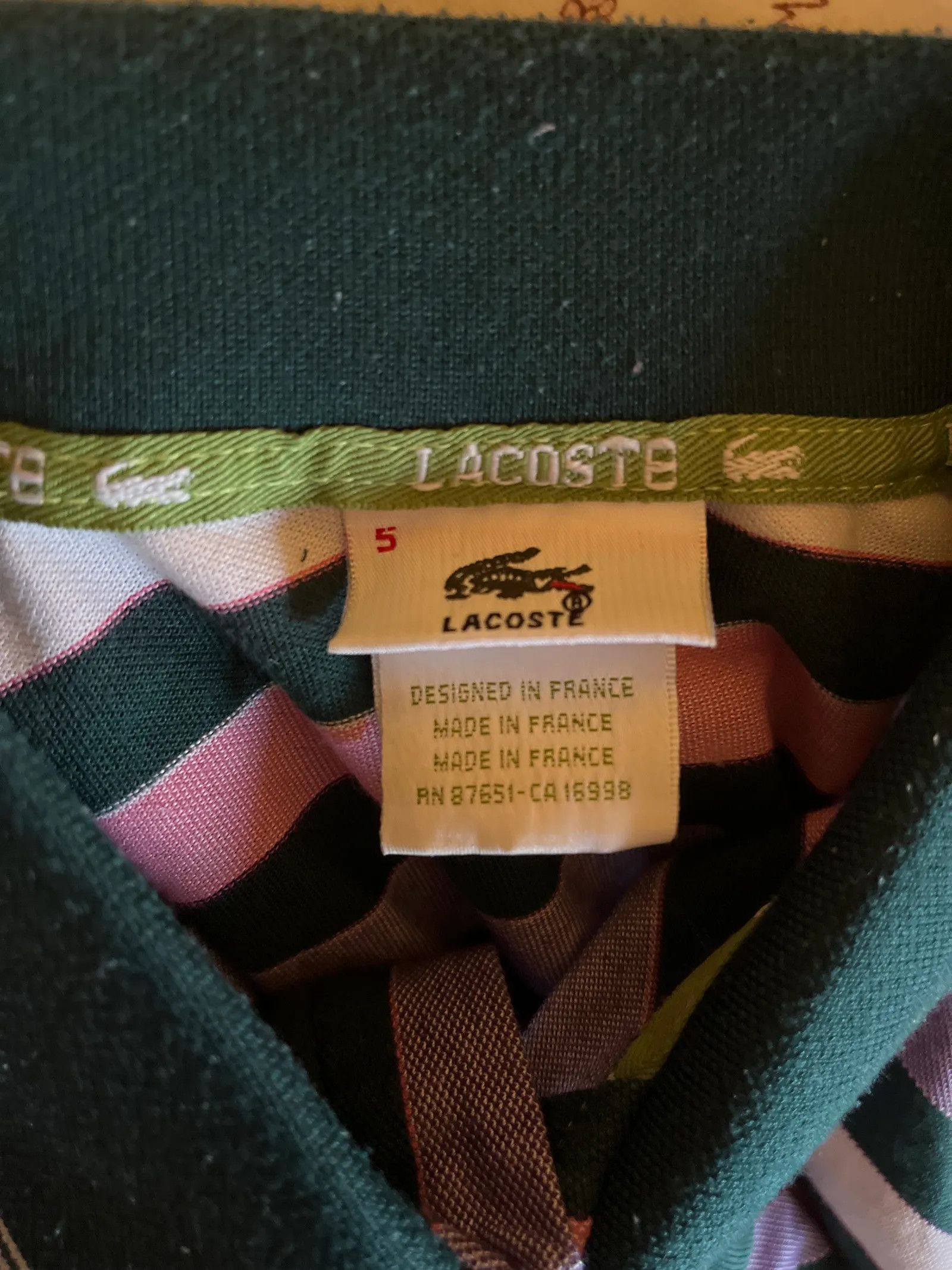 Lacoste Lacoste Polo knit Size US M / EU 48-50 / 2 - 2 Thumbnail