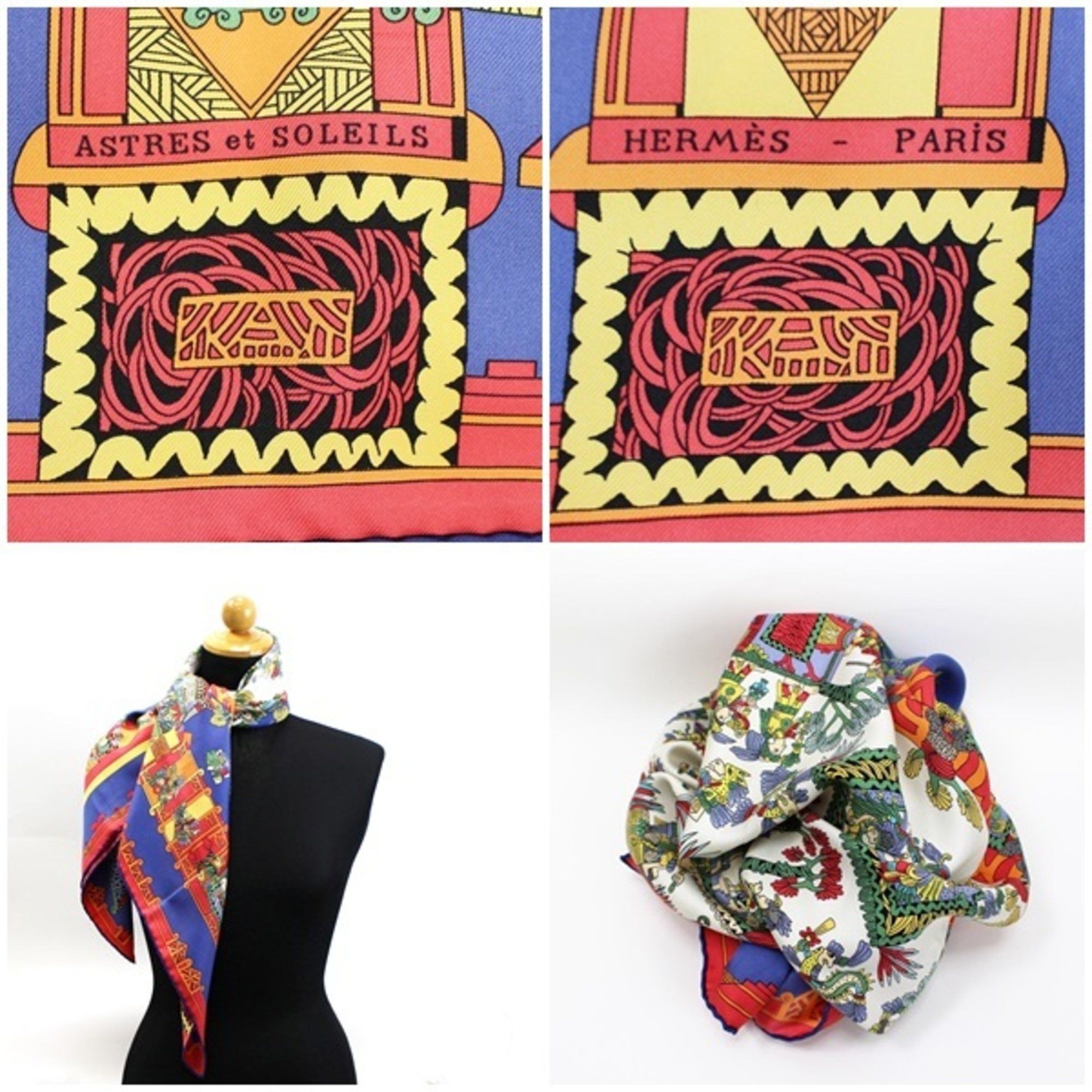 Hermes Hermès Carré 90 scarf Size ONE SIZE - 3 Thumbnail
