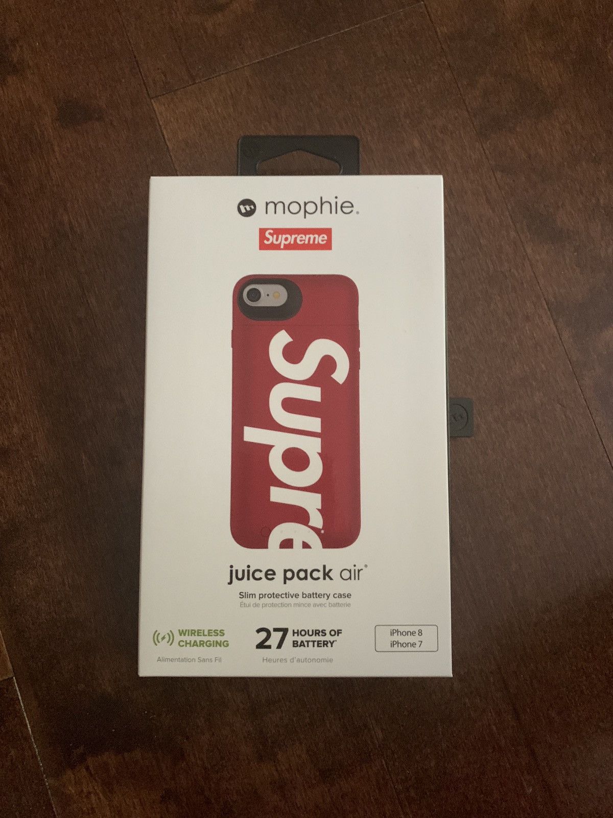 Supreme Mophie Juice Pack deals Air case for IPhone 7 & 8