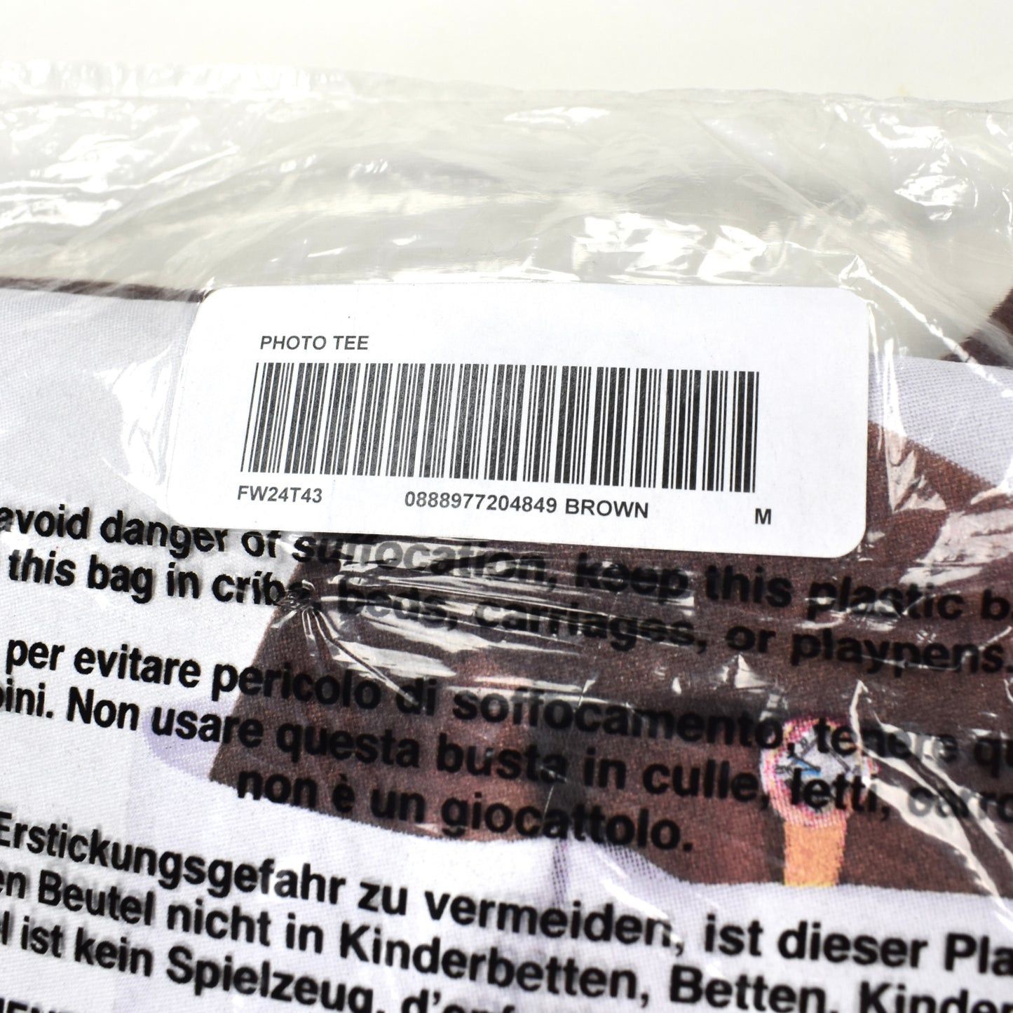 Supreme × Tyler The Creator Supreme Tyler The Creator Box Logo Photo T-Shirt Brown Size US M / EU 48-50 / 2 - 5 Thumbnail