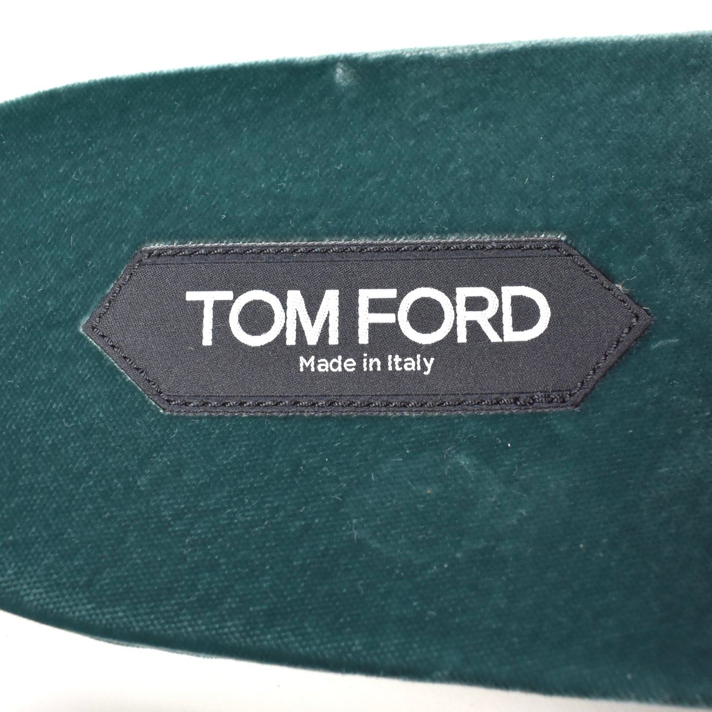 Tom Ford Tom Ford Teal Velvet TF Logo Slippers Slides Size US 10 / EU 43 - 8 Thumbnail