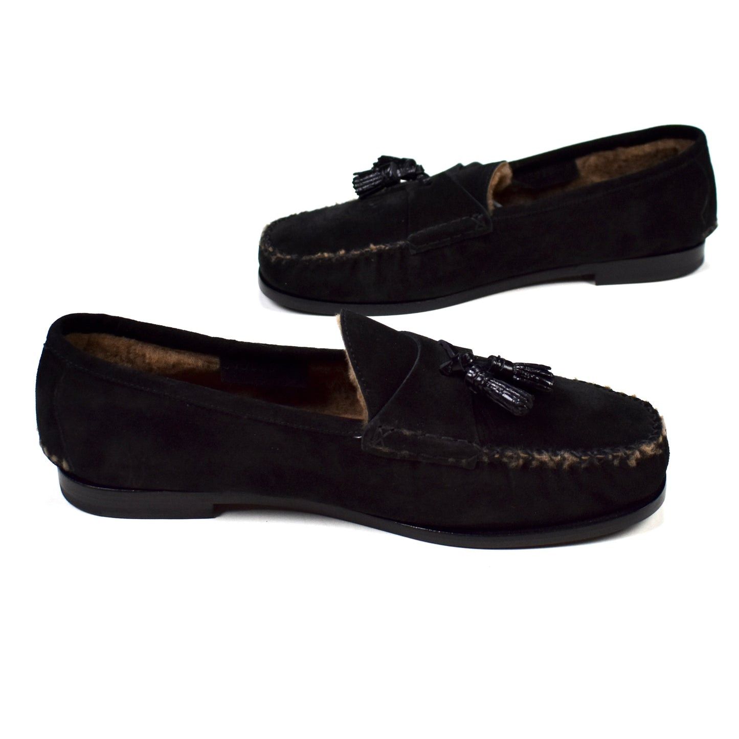 Tom Ford Tom Ford Genuine Shearling Fur Tassel Loafers Size US 9 / EU 42 - 4 Thumbnail