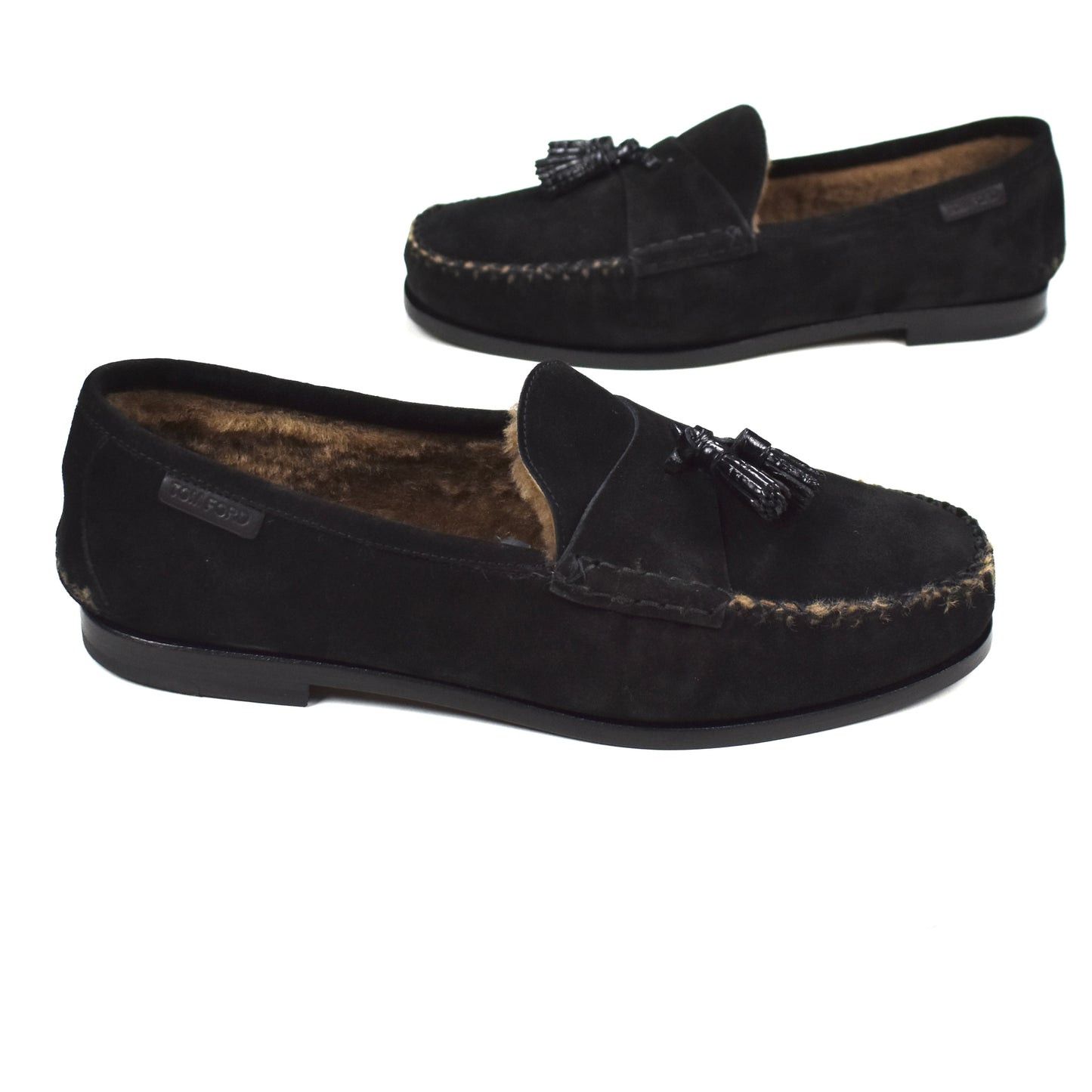 Tom Ford Tom Ford Genuine Shearling Fur Tassel Loafers Size US 9 / EU 42 - 3 Thumbnail