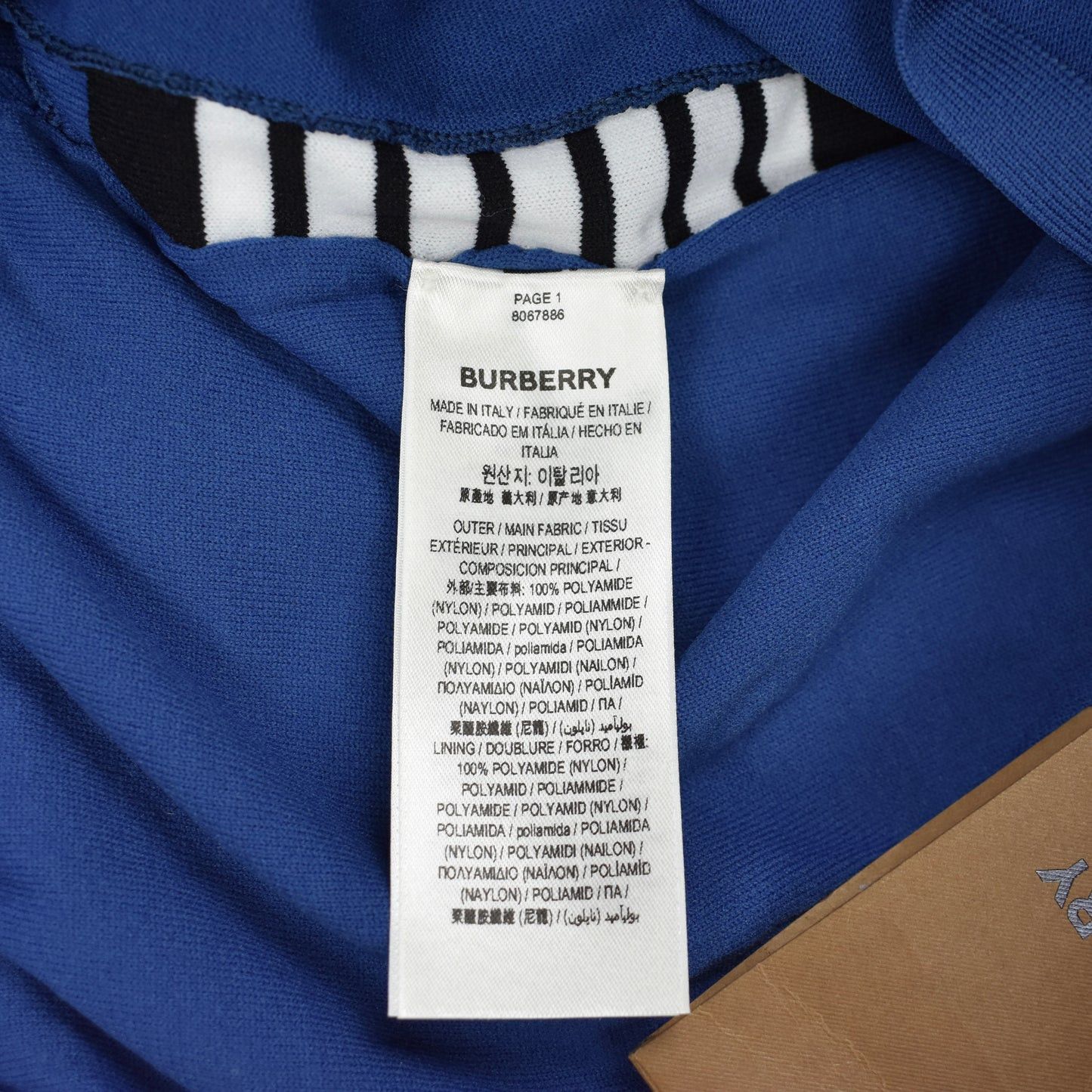 Burberry Burberry Blue Icon Stripe Knit Mesh Shorts Size US 30 / EU 46 - 4 Thumbnail