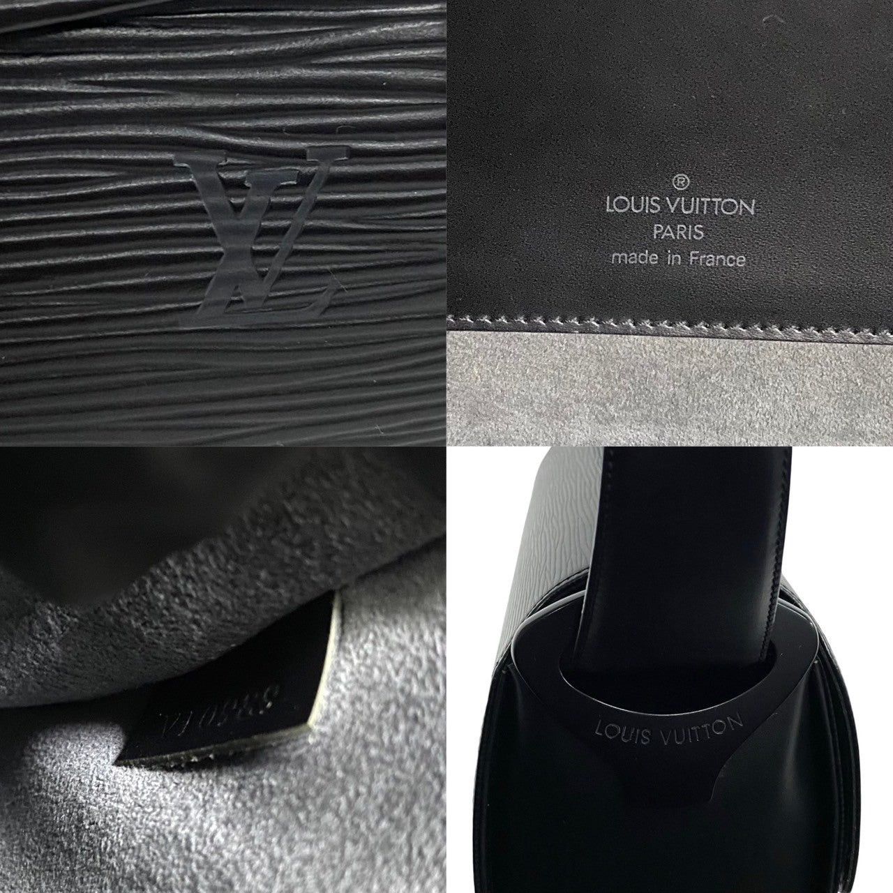 Louis Vuitton Louis Vuitton Shoulder Bag Black Undefined Size ONE SIZE - 3 Thumbnail