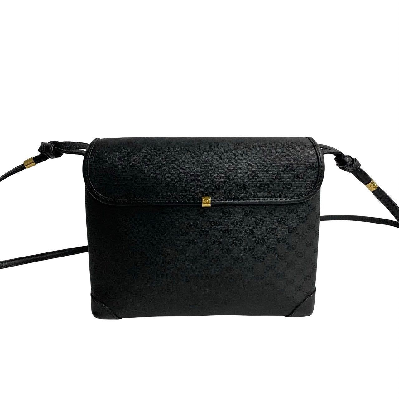 Gucci Gucci Shoulder Bag Black Leather Size ONE SIZE - 4 Thumbnail