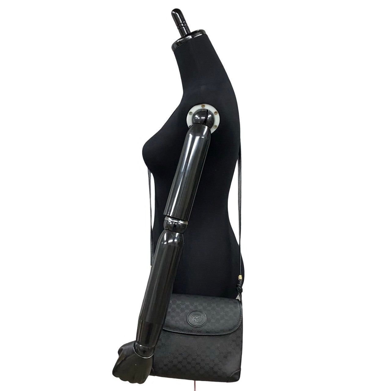 Gucci Gucci Shoulder Bag Black Leather Size ONE SIZE - 2 Thumbnail