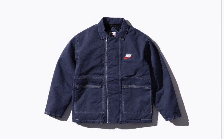 Supreme Supreme x Nike Double Zip Quilted Work Jacket | Grailed