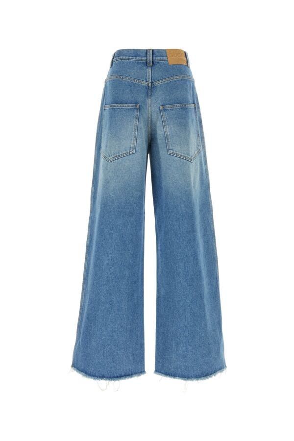 Gucci Denim Wide-Leg Jeans Size 25" / US 0 / IT 36 - 2 Thumbnail