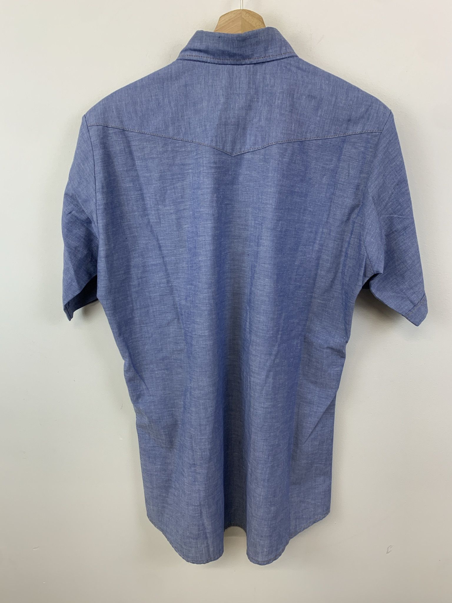 Flannel × Vintage Vintage 1990s Saddle King Western Pearl Snap Shirt Size L Size US L / EU 52-54 / 3 - 4 Thumbnail