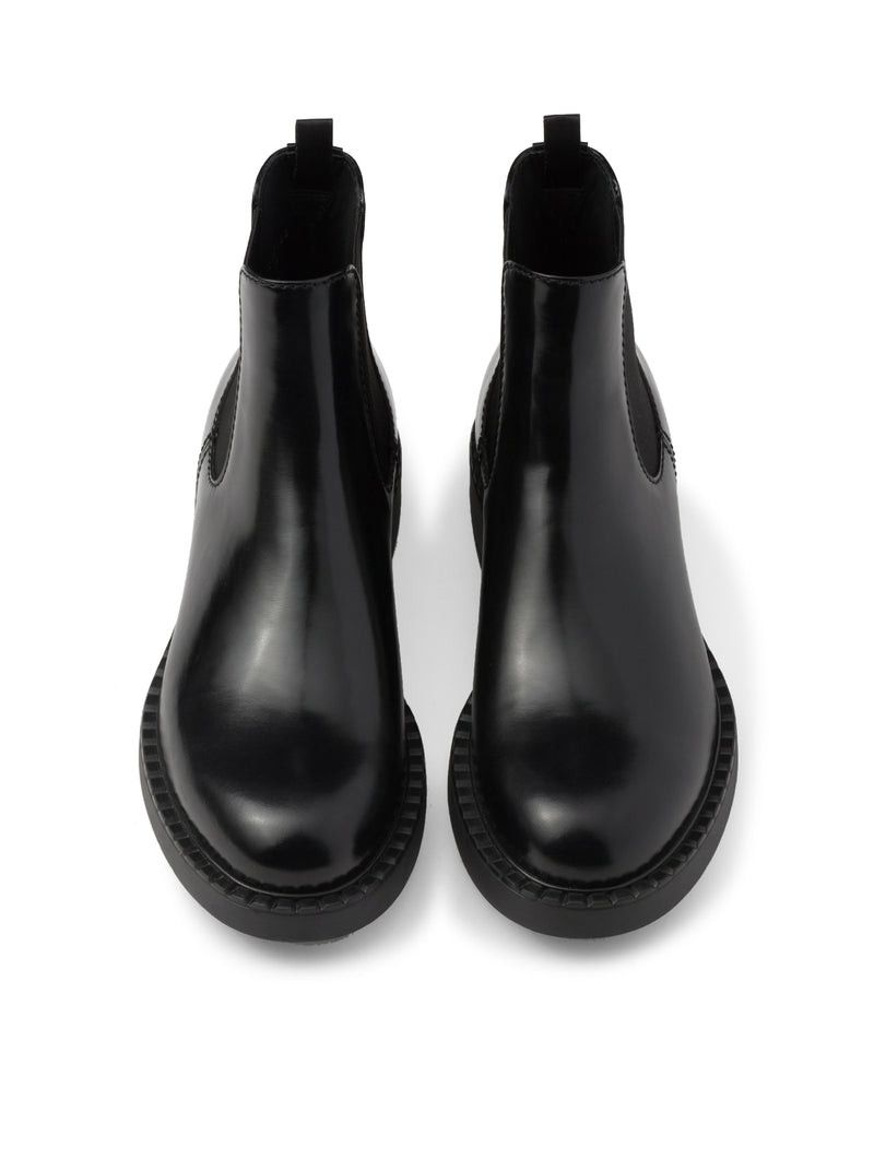 Prada Brushed Leather Chelsea Boots Size US 8 / EU 41 - 4 Thumbnail