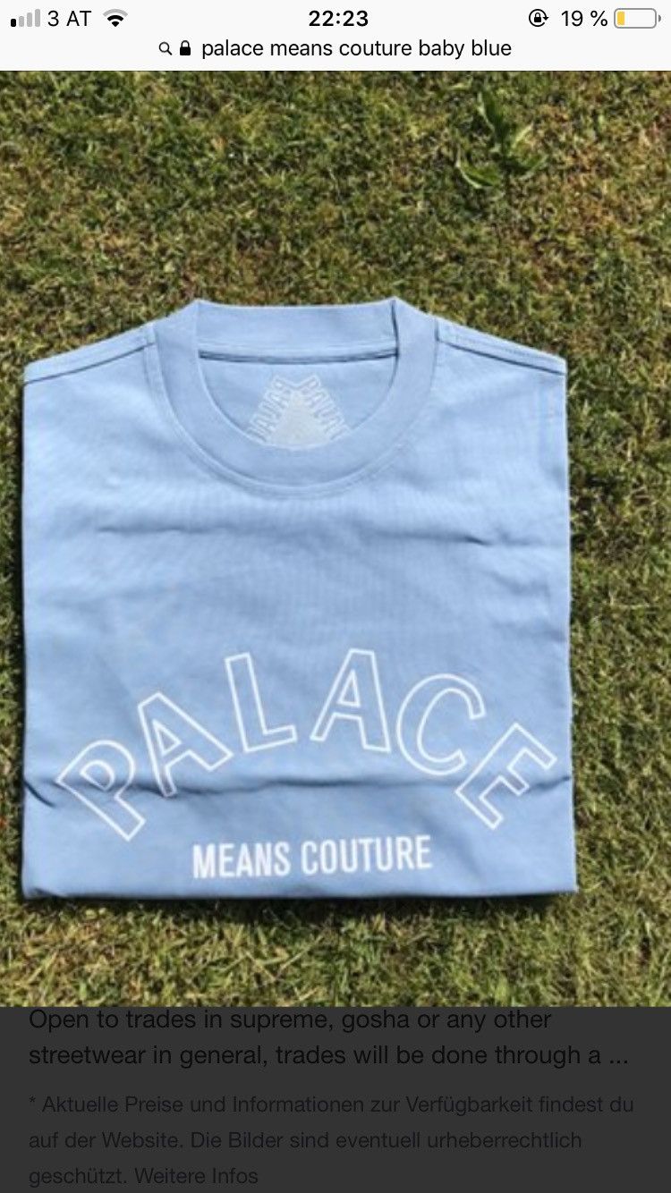 Palace Means Couture Hoodie