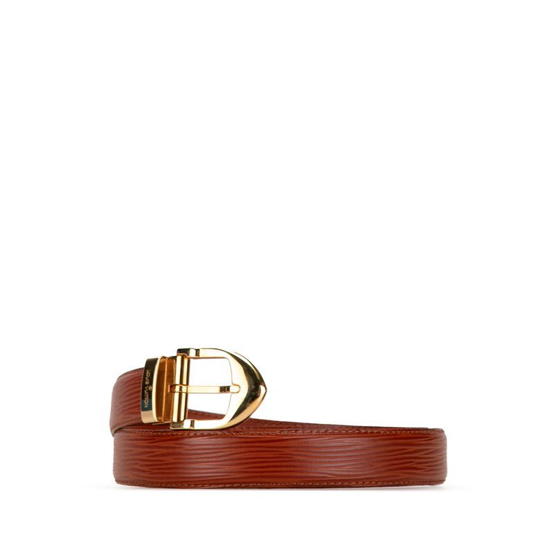 Louis Vuitton Louis Vuitton Louis Vuitton Sangle Classique Epi Leather Belt Leather Other R15003 DUTY FREE for USA Size ONE SIZE - 2 Thumbnail