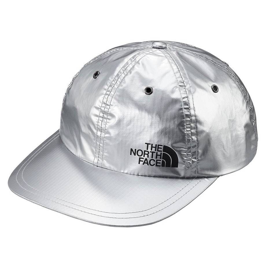 Supreme Supreme X The North Face 6-Panel Metallic Silver Hat SS18 Size ONE SIZE - 1 Preview