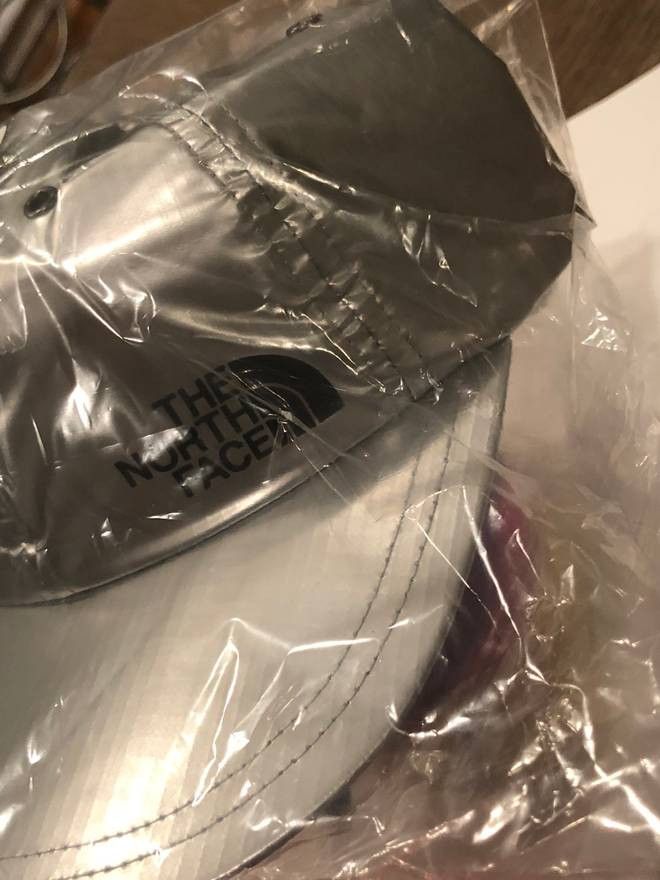 Supreme Supreme X The North Face 6-Panel Metallic Silver Hat SS18 Size ONE SIZE - 6 Thumbnail