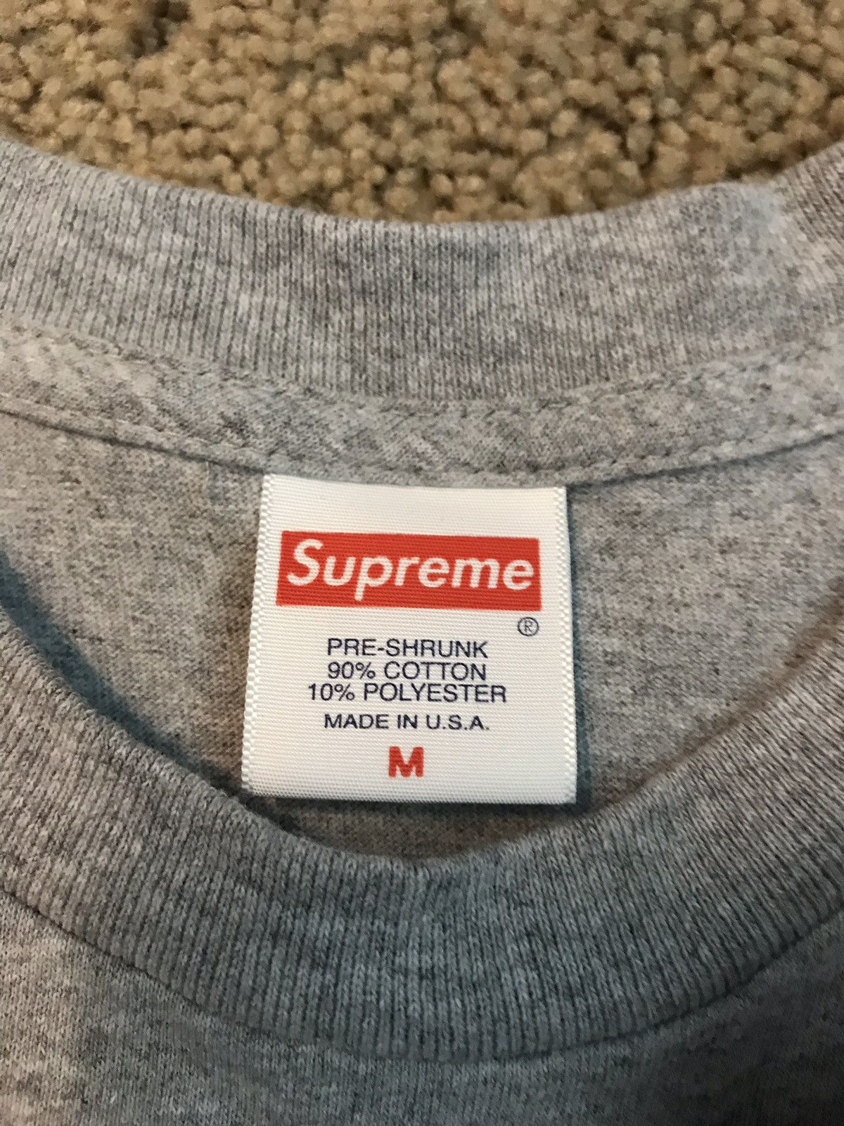 Supreme Supreme Payphone tee Size US M / EU 48-50 / 2 - 3 Thumbnail