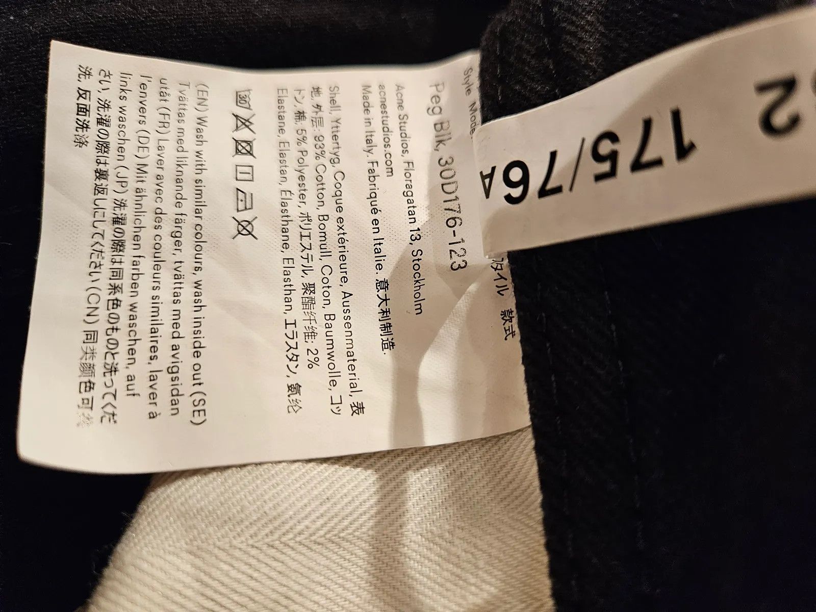 Acne Studios Acne Studios Blå konst Jeans Size 30" / US 8 / IT 44 - 3 Thumbnail