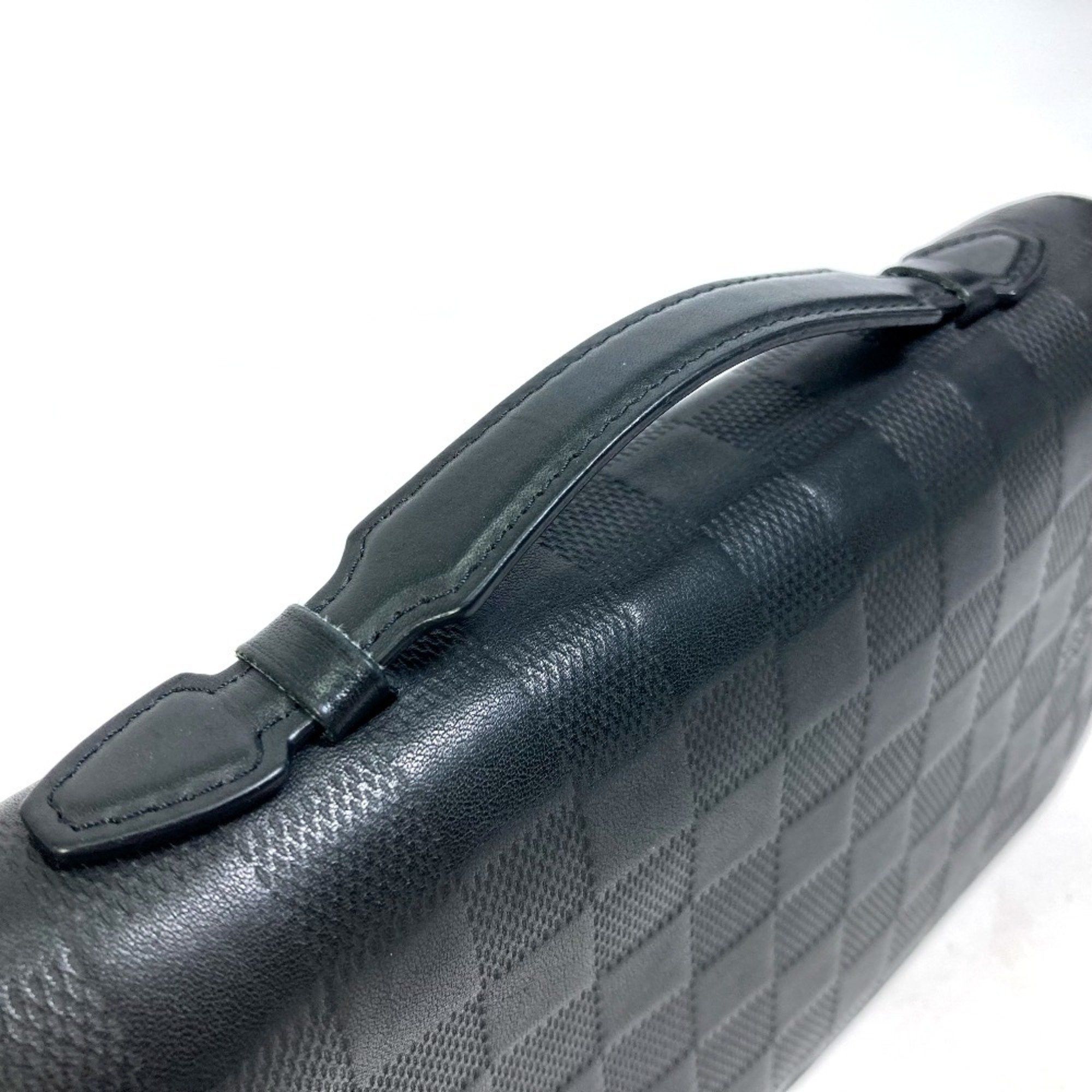 Louis Vuitton LOUIS VUITTON N61254 Damier Infini Zippy XL Clutch Bag Long Wallet Leather Men's Noir Black Size ONE SIZE - 5 Thumbnail