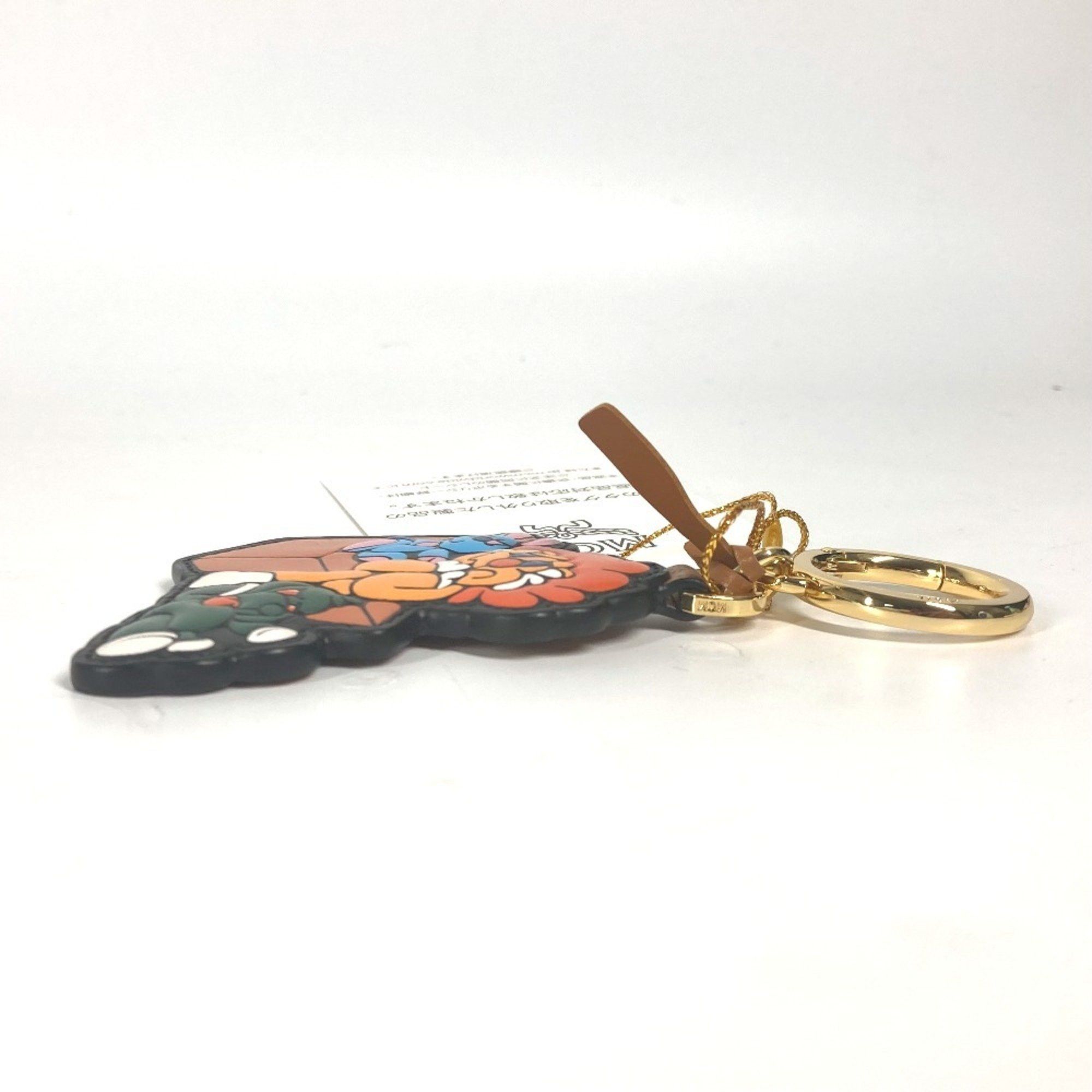 MCM MCM SAMBYPEN collaboration Sam By Pen Rabbit Animal Bag Charm Keychain Leather Men's Brown Size ONE SIZE - 3 Thumbnail