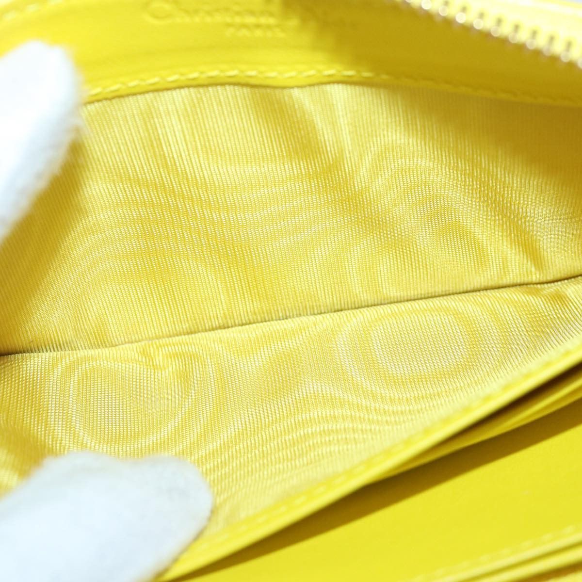 Dior Cannage Lady Yellow Leather Wallet (Pre-Owned) Size ONE SIZE - 19 Thumbnail