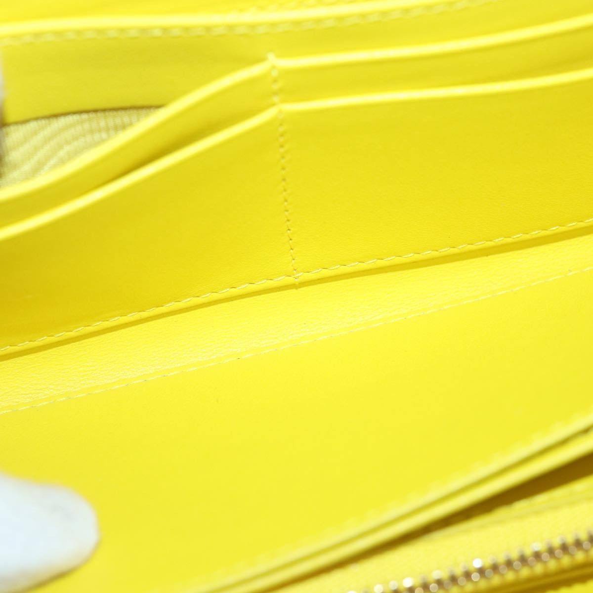 Dior Cannage Lady Yellow Leather Wallet (Pre-Owned) Size ONE SIZE - 20 Thumbnail