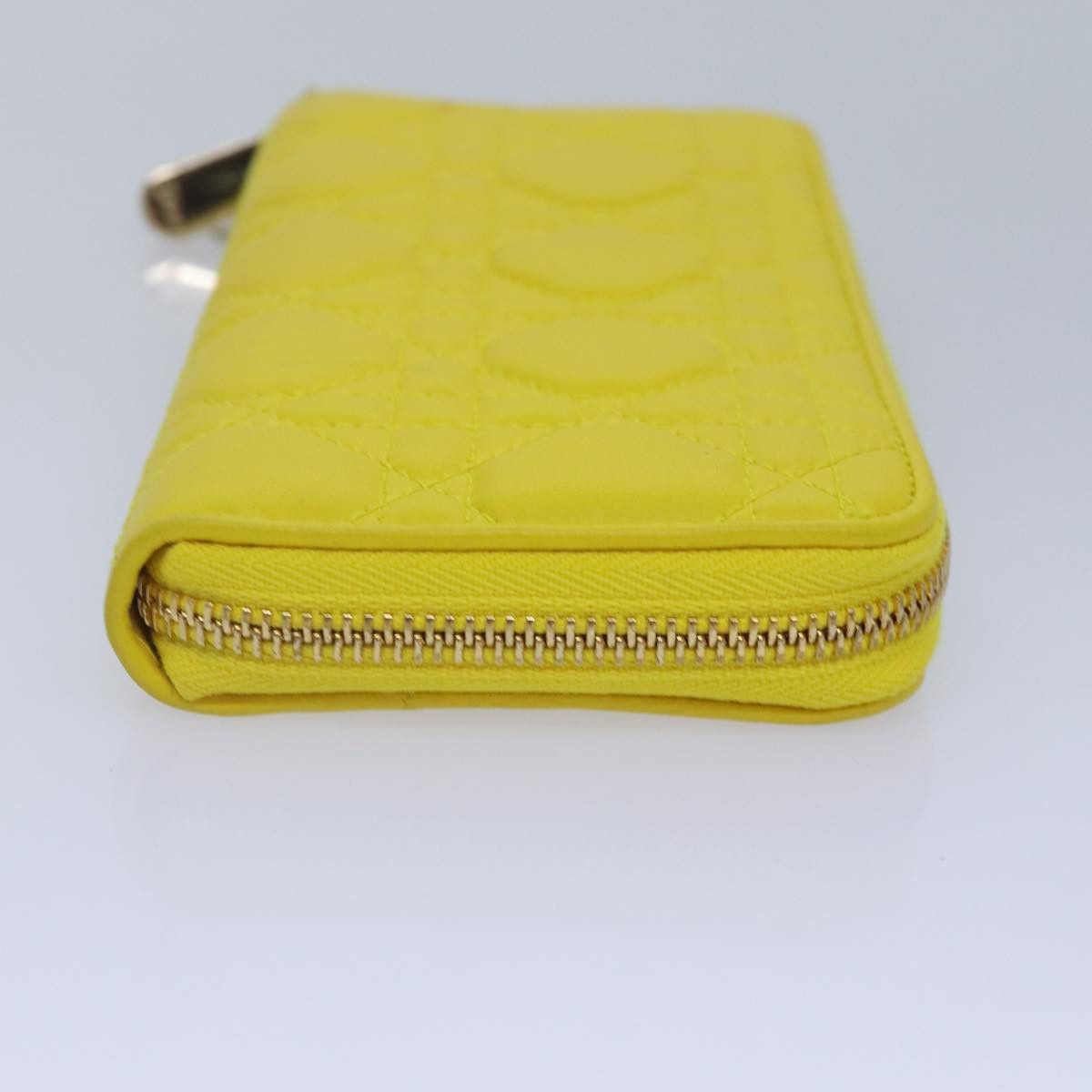 Dior Cannage Lady Yellow Leather Wallet (Pre-Owned) Size ONE SIZE - 9 Thumbnail
