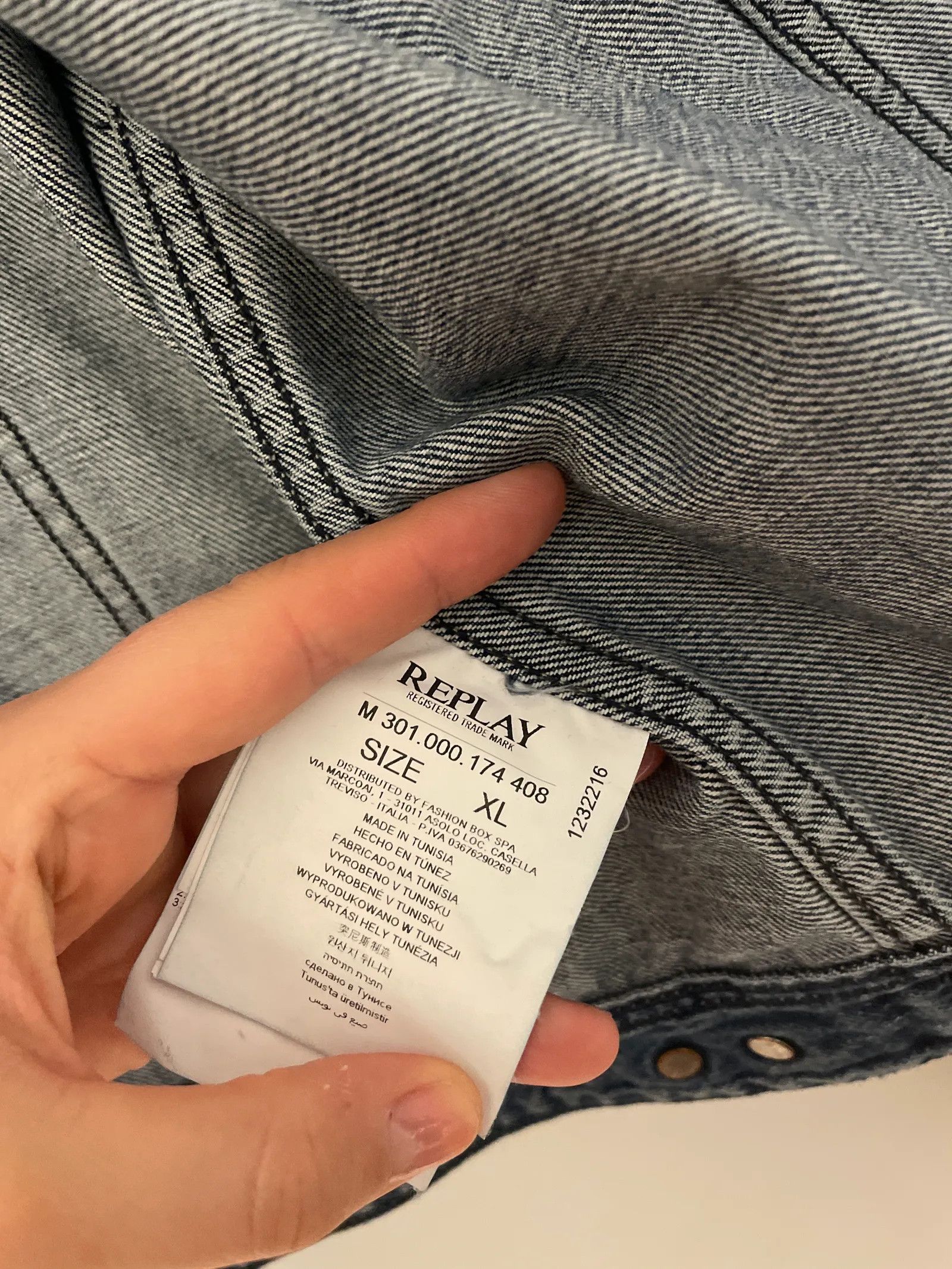 Replay Replay Jacket Size XL / US 12-14 / IT 48-50 - 3 Thumbnail