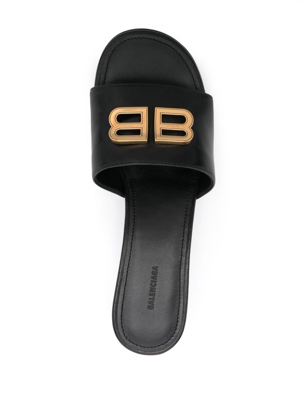 Balenciaga Balenciaga Groupie Sandals 50mm in smooth leather Size US 10 / IT 40 - 3 Thumbnail