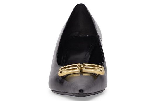 Balenciaga Balenciaga Square Knife BB 60mm Pumps 'Black Shiny Lambskin' Size US 8 / IT 38 - 3 Thumbnail