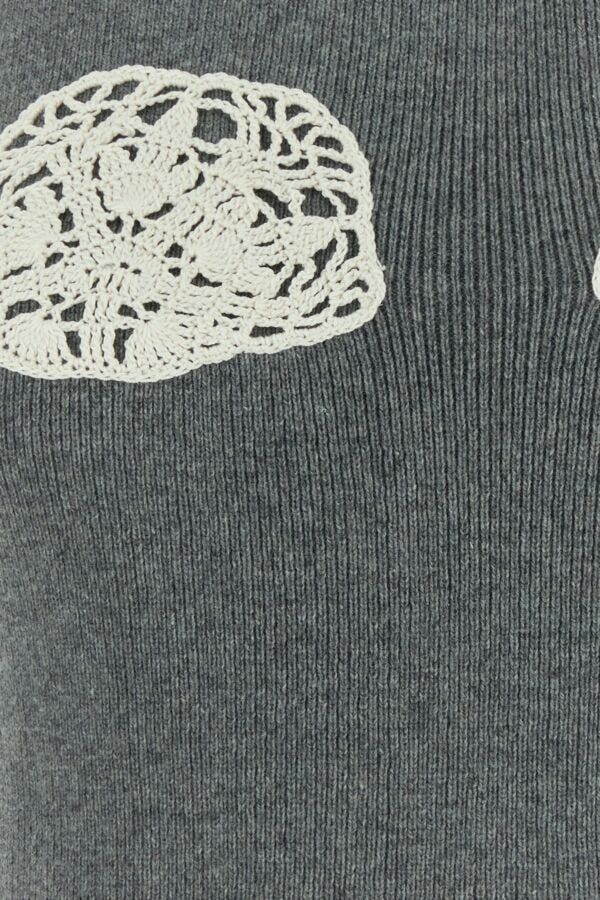 Magda Butrym Grey Cashmere Tank Top Size S / US 4 / IT 40 - 5 Thumbnail