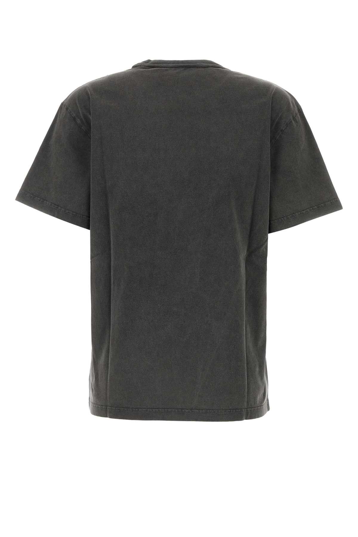 T by Alexander Wang Dark Grey Cotton T-Shirt Size S / US 4 / IT 40 - 2 Thumbnail