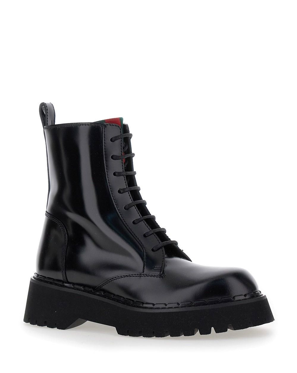 Gucci Gucci women’s ankle boots with web SIZE 37 Size ONE SIZE - 2 Thumbnail