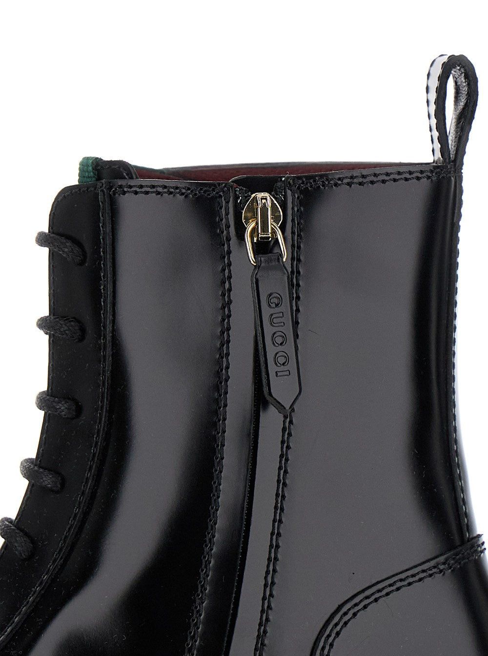 Gucci Gucci women’s ankle boots with web SIZE 37 Size ONE SIZE - 3 Thumbnail