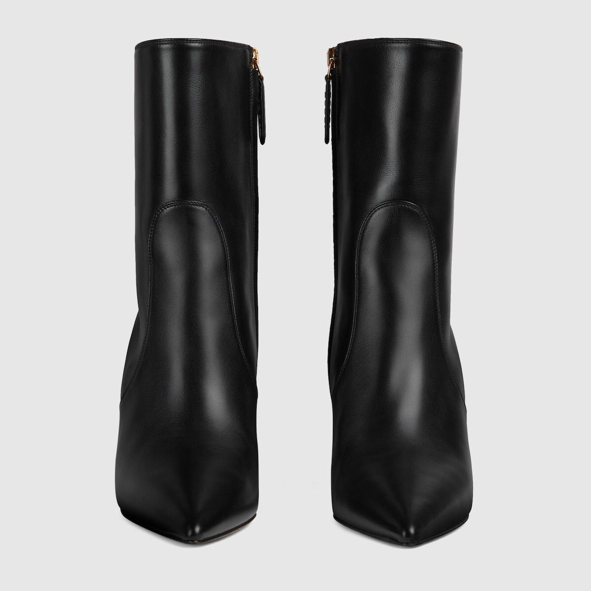 Gucci Gucci Metal Heel Ankle Boots SIZE 39.5 Size ONE SIZE - 3 Thumbnail