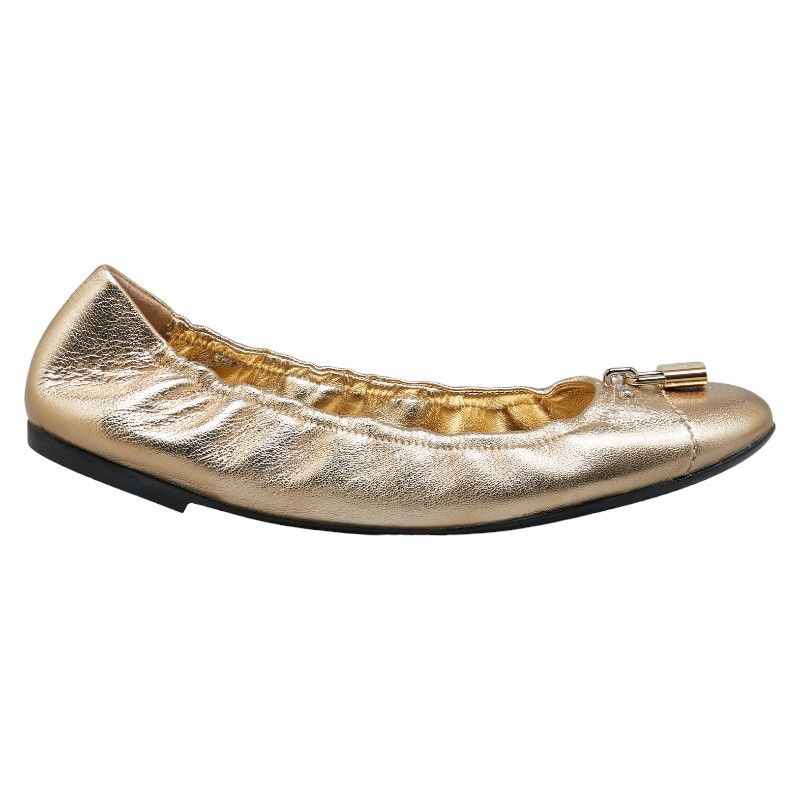 Louis Vuitton Louis Vuitton Louis Vuitton Padlock Leather Pumps Leather Shoes DUTY FREE for USA Size ONE SIZE - 5 Thumbnail