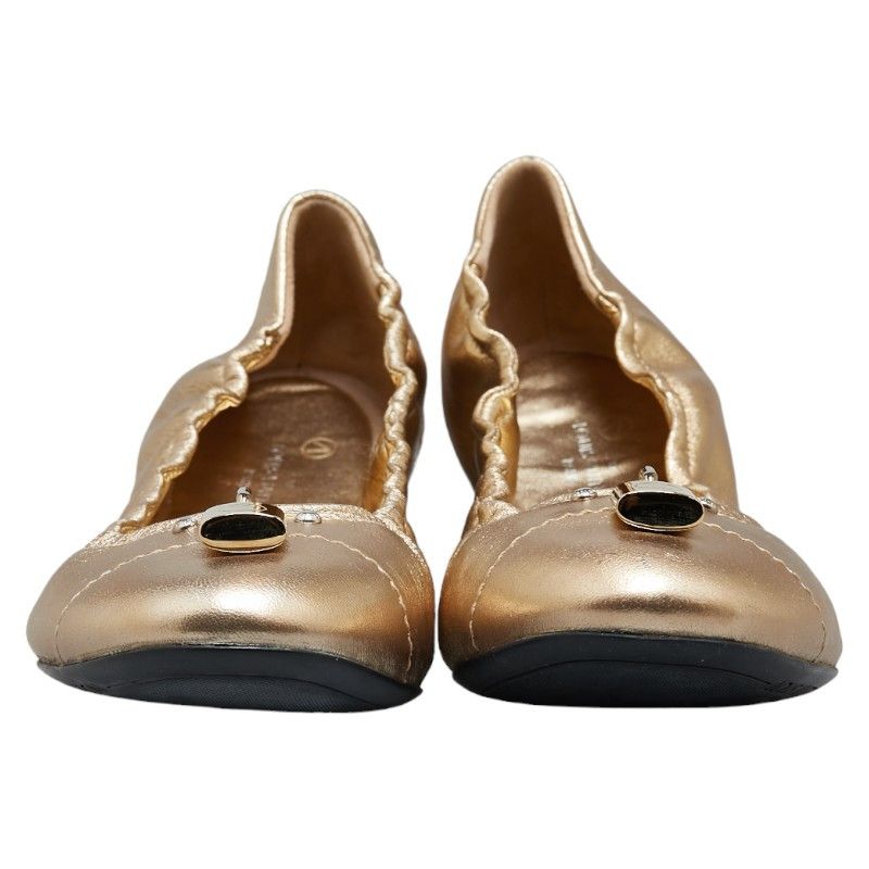 Louis Vuitton Louis Vuitton Louis Vuitton Padlock Leather Pumps Leather Shoes DUTY FREE for USA Size ONE SIZE - 2 Thumbnail