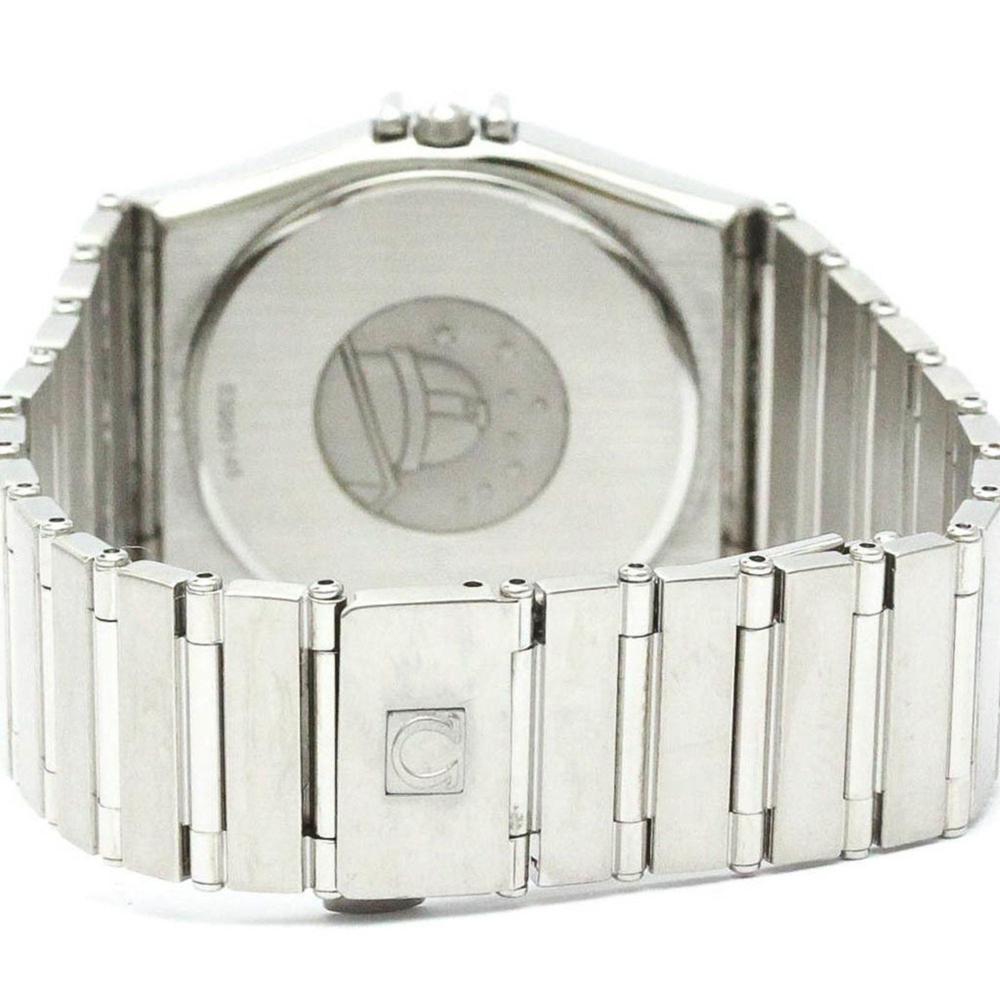 Omega Polished OMEGA Constellation Stainless Steel Quartz Mens Watch 396.1070 BF573190 Size ONE SIZE - 5 Thumbnail