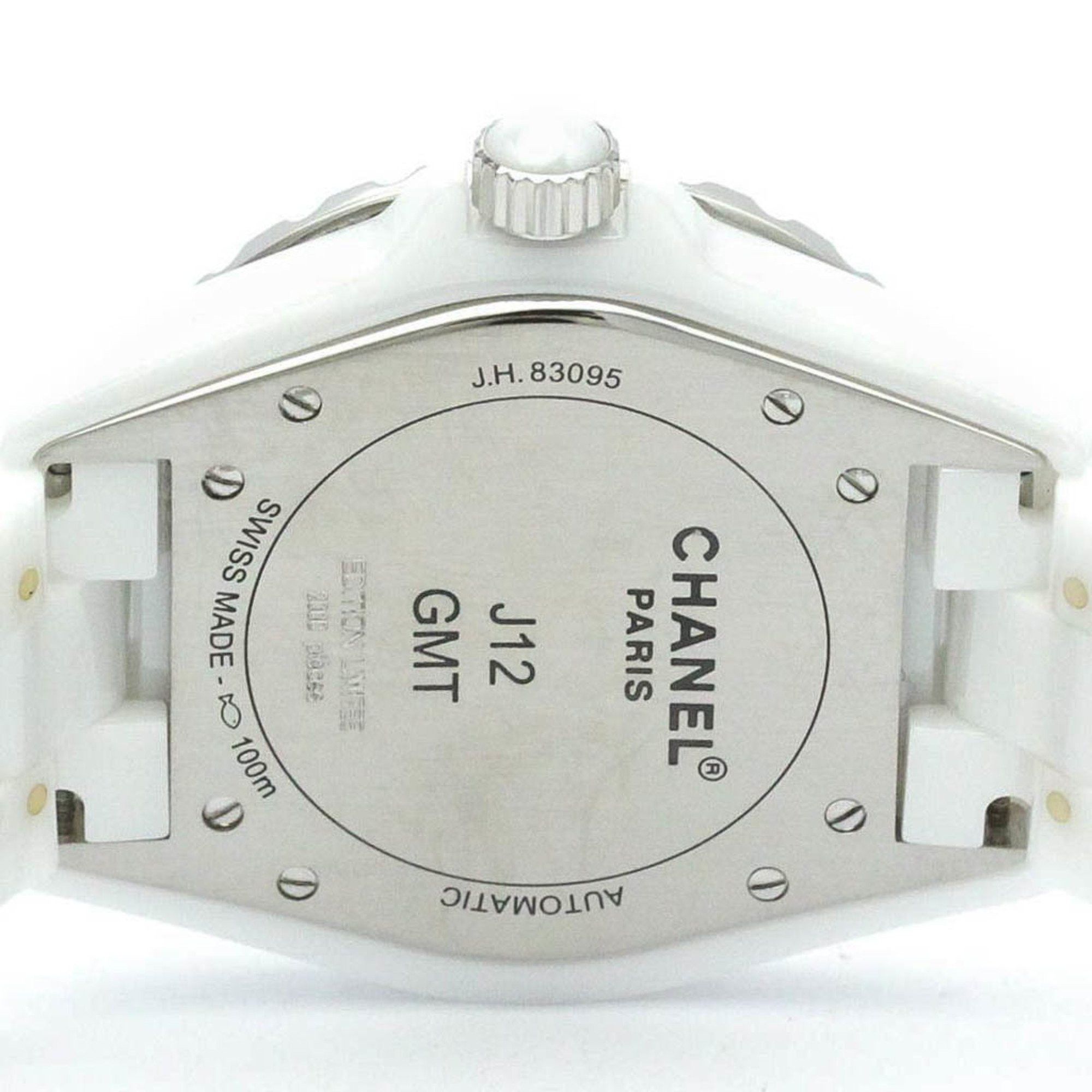 Chanel Polished CHANEL J12 Ceramic Automatic Mens Watch H2126 BF576533 Size ONE SIZE - 6 Thumbnail