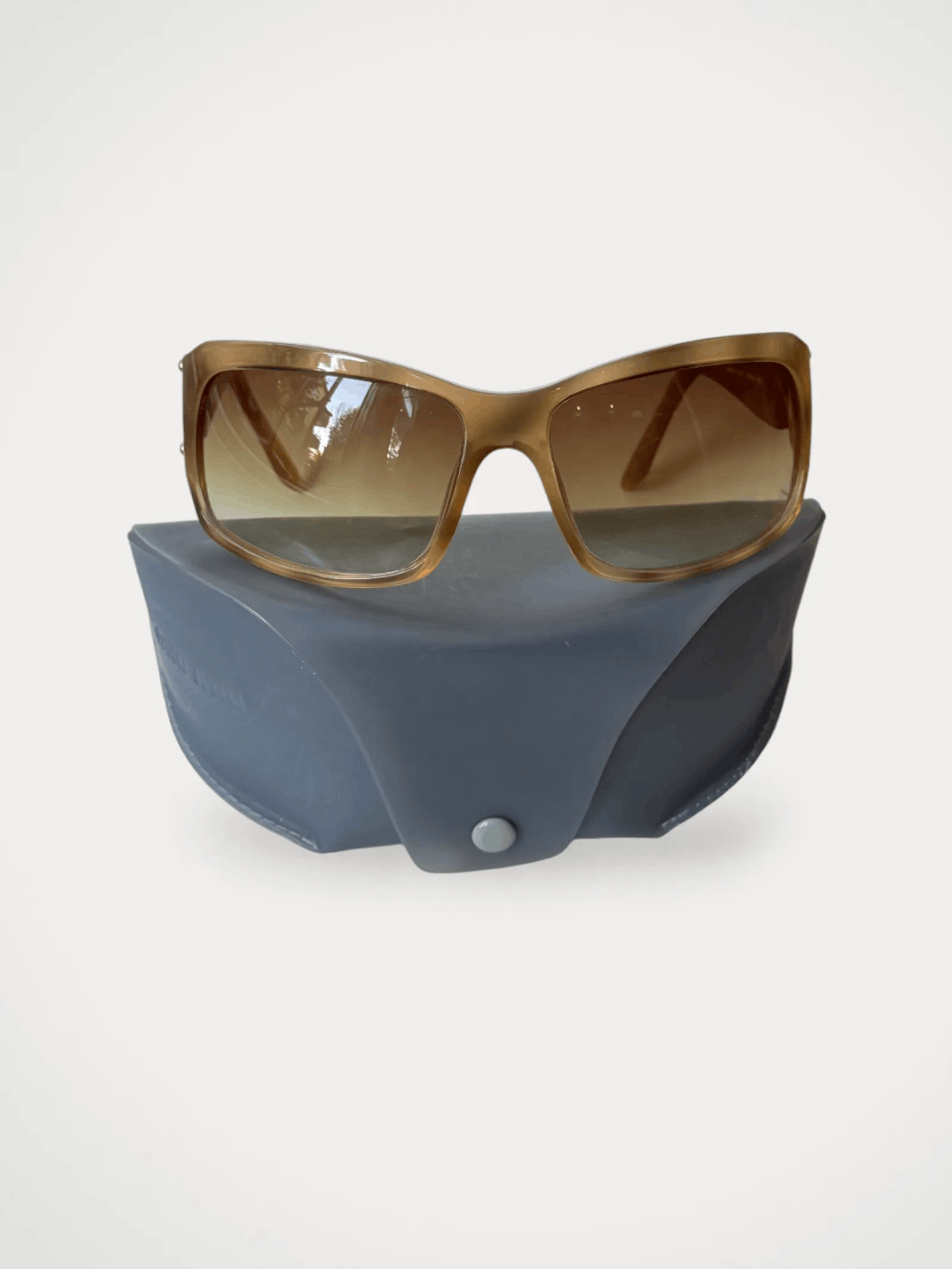 Miu Miu Miu Miu SMU15G 7AT-3W1 115 Sunglasses Size ONE SIZE - 2 Thumbnail