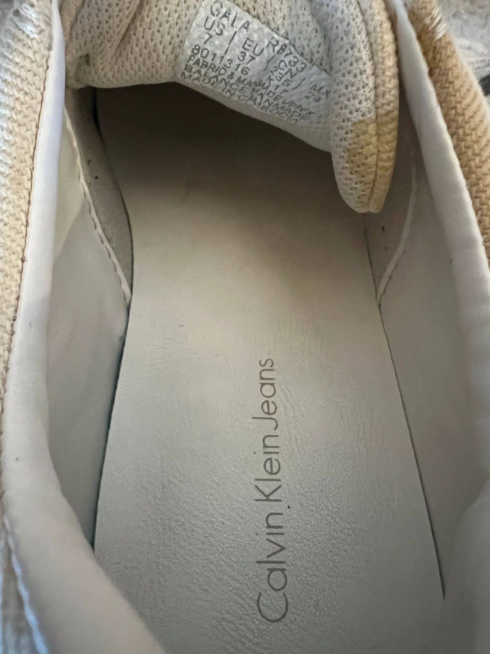 Calvin Klein Calvin Klein Jeans Sneakers Size US 7 / IT 37 - 2 Thumbnail