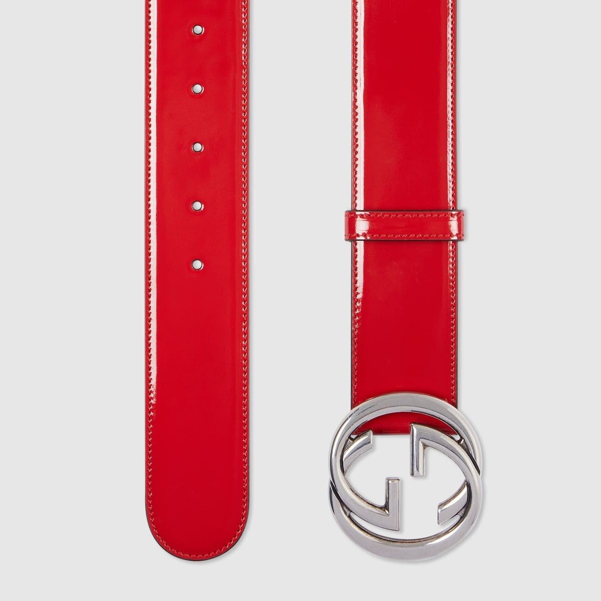 Gucci Gucci Interlocking G Buckle Wide Belt 75 CM Size ONE SIZE - 2 Thumbnail