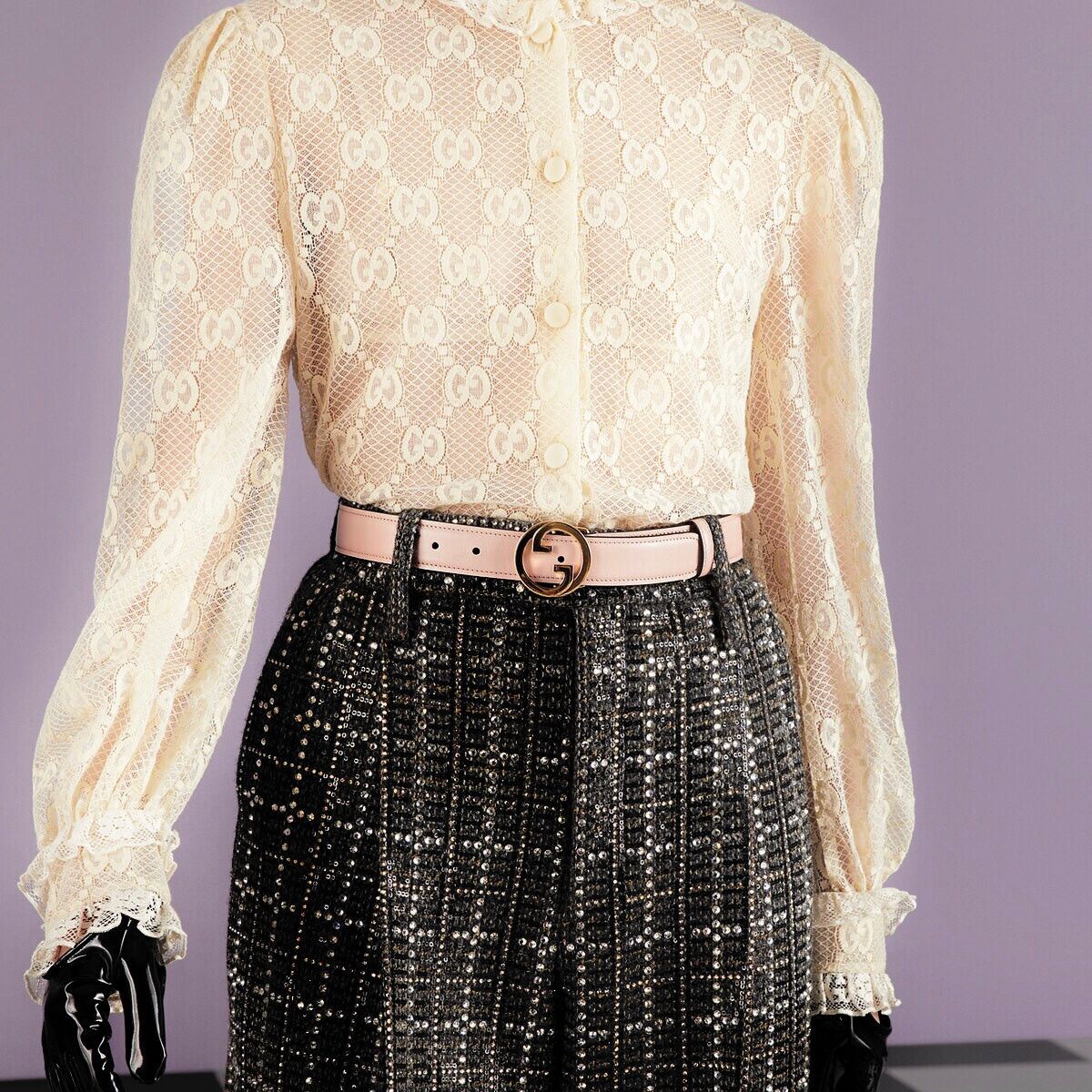 Gucci Gucci Blondie Thin Belt 70 CM Size ONE SIZE - 3 Thumbnail