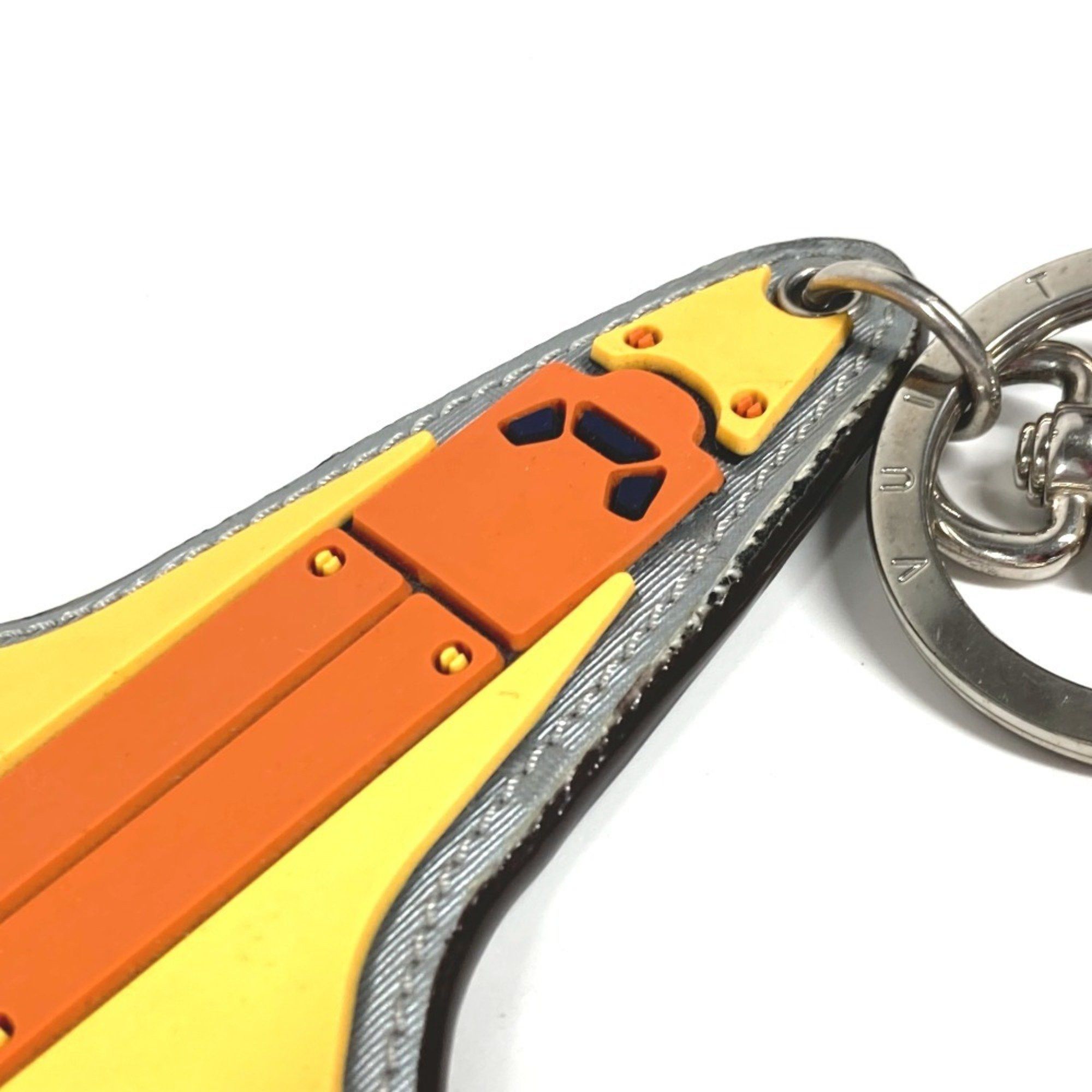 Louis Vuitton LOUIS VUITTON MP2215 Monogram Titanium Porto Cle Mascot Rocket Bag Charm Keychain Rubber Men's Yellow Size ONE SIZE - 6 Thumbnail
